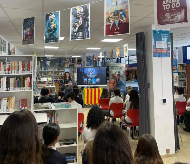 Charla de Soraya del Ángel en SEK International School Barcelona