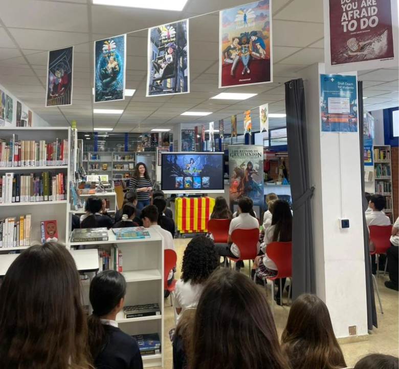 Charla de Soraya del Ángel en SEK International School Barcelona
