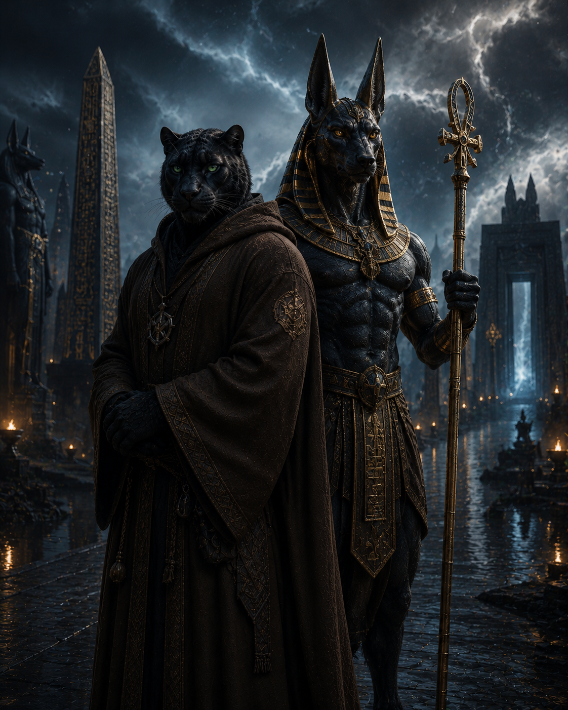 Absalon y Anubis Gruhmnion